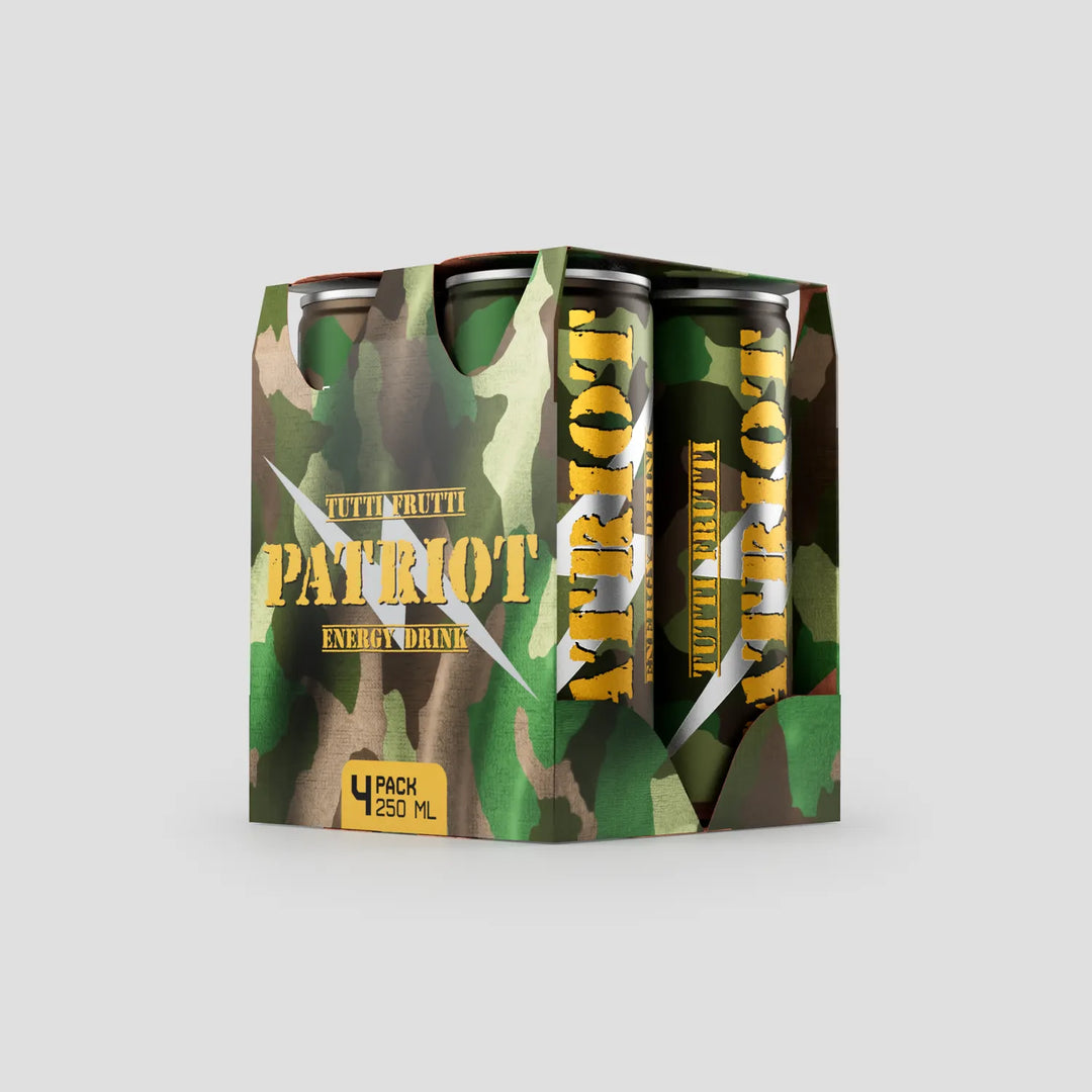 Patriot classic energy drink 4 pack