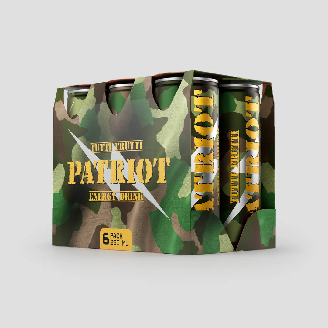 Patriot classic energy drink 6 pack